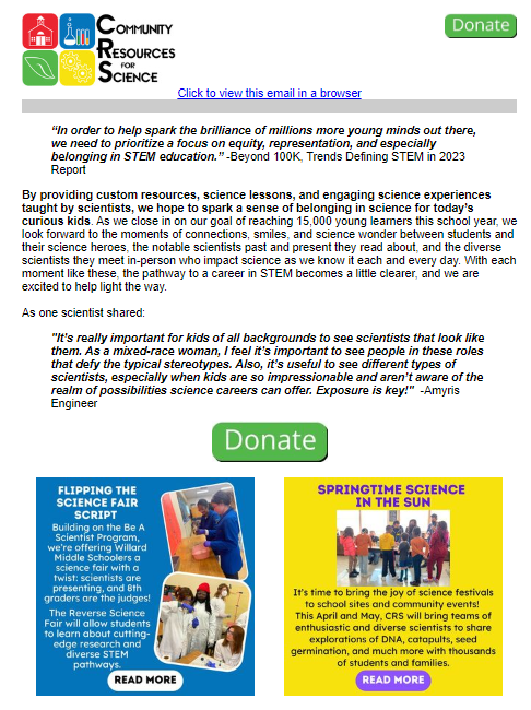 2023 Spring Newsletter