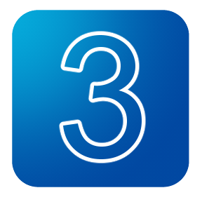 3 blue