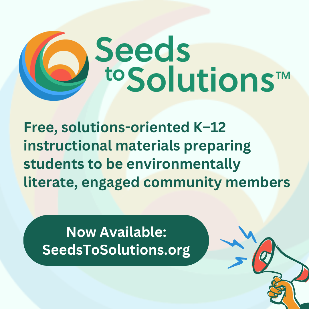 Seeds to Solutions Announcement