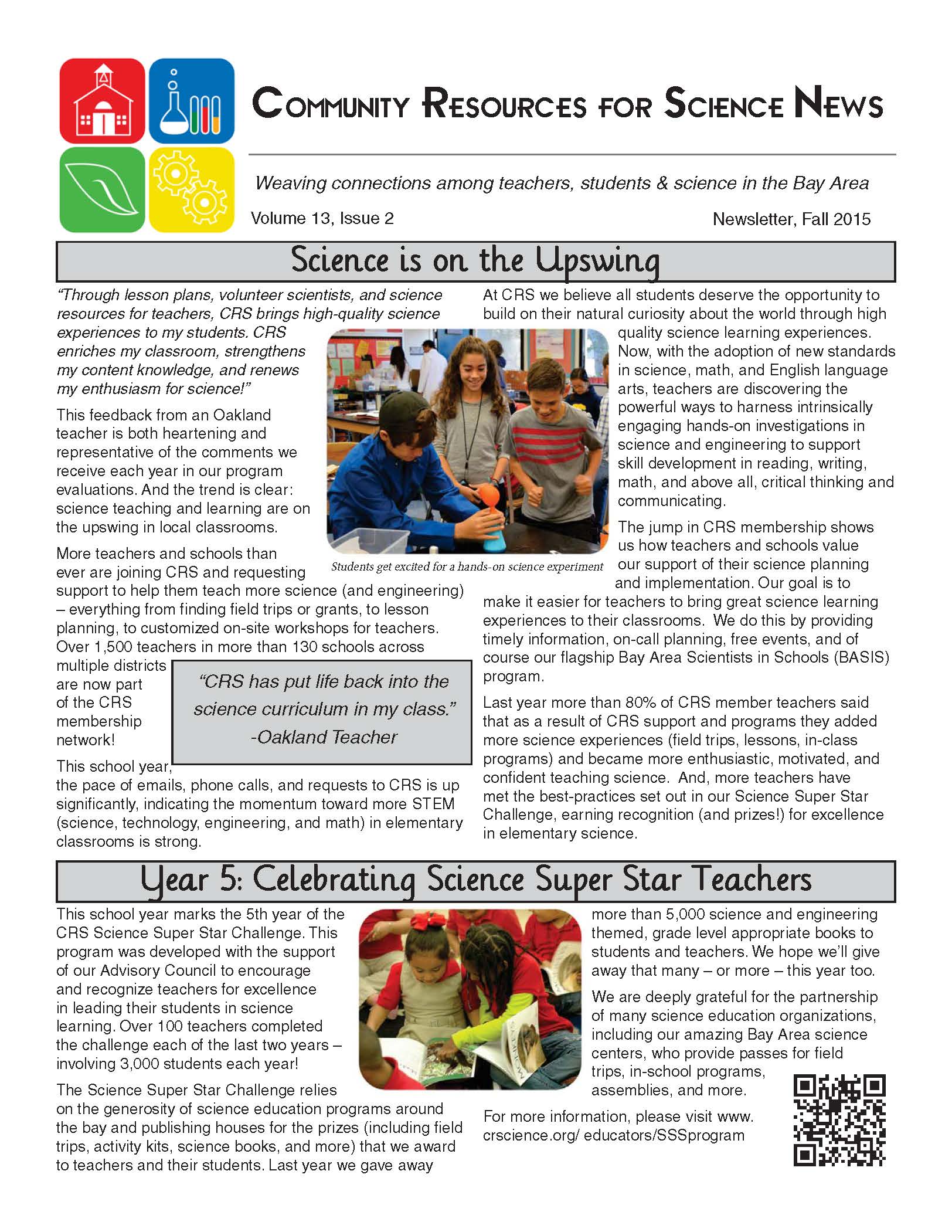2015FallNewslettercover