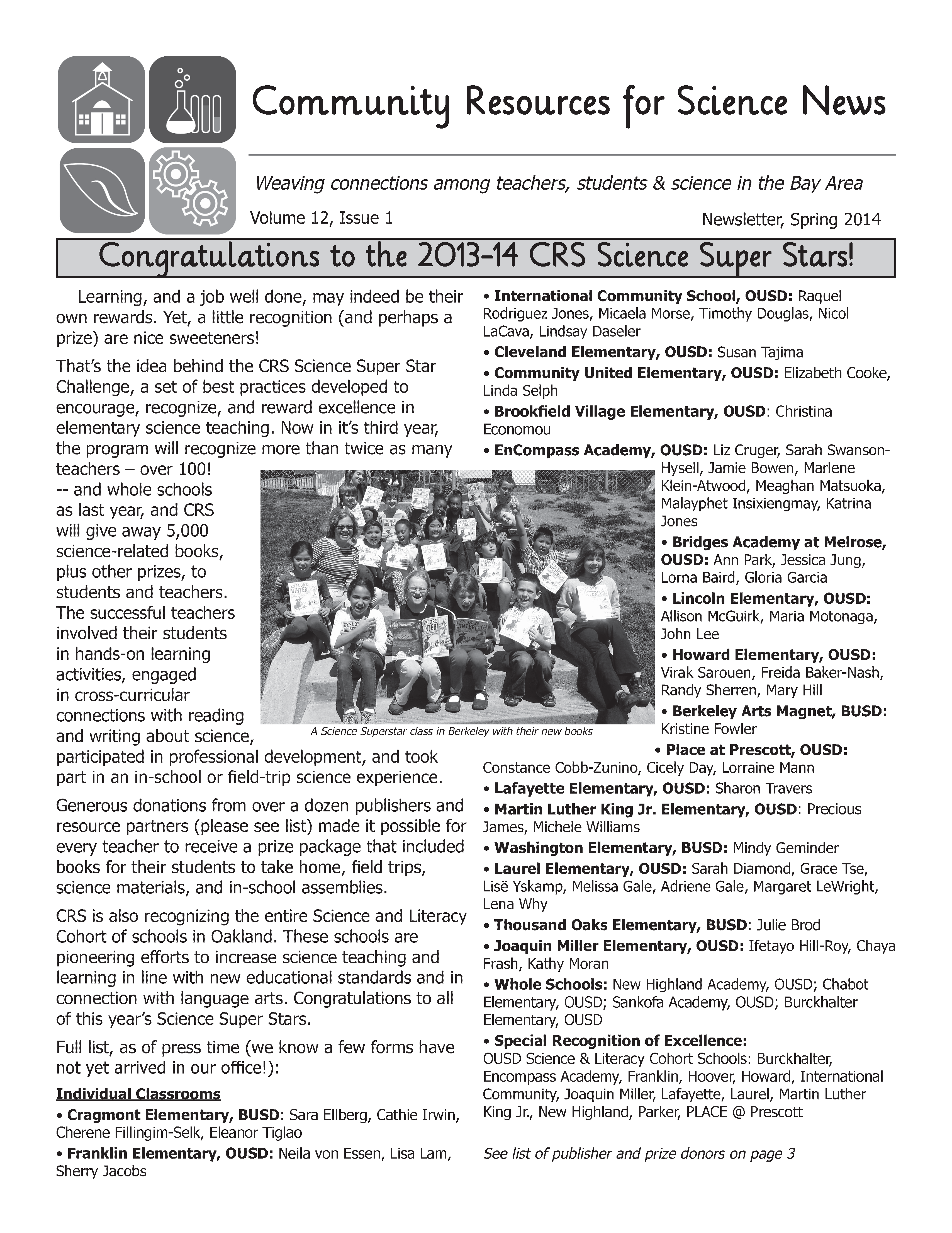 Cover2014SNewsletter